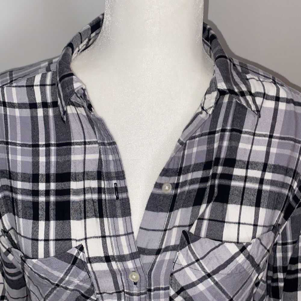 Express Plaid Flannel - Picture 3 of 8